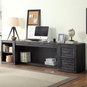 Parker House Hudson 3 Piece Desk and Storage Set